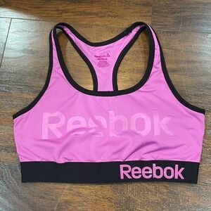 Reebok Pink Sports bra Medium